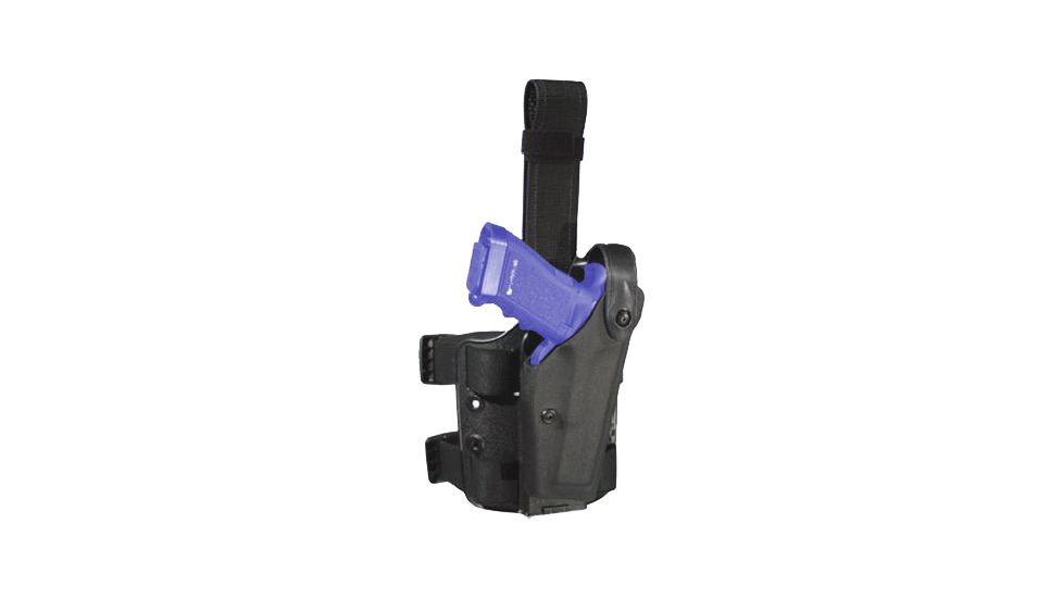Safariland 6004 SLS Tactical Holster, Right Hand, Black, 6004-53-121-NH