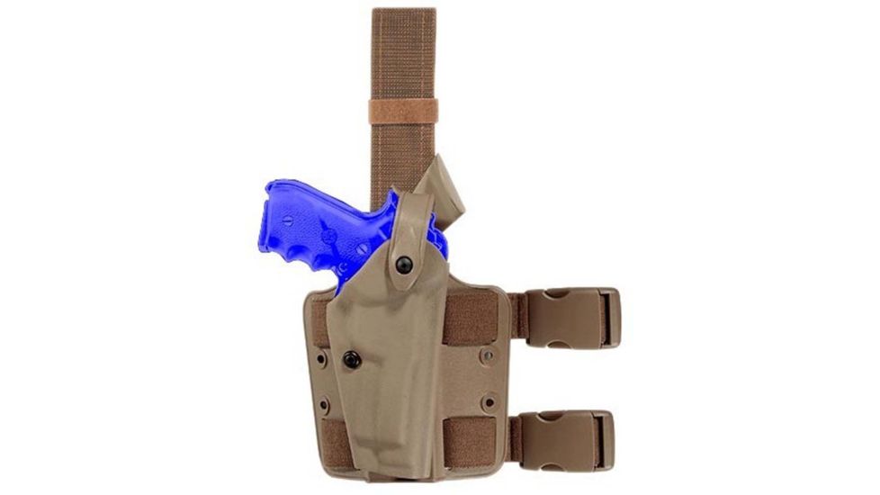Safariland 6004 SLS Tactical Holster - Tactical Black, Right Hand 6004-533-121