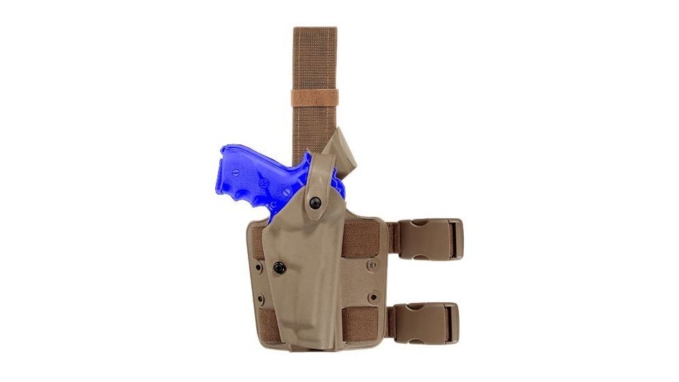 Safariland 6004 SLS Tactical Holster - Tactical Black, Right Hand 6004-533-121