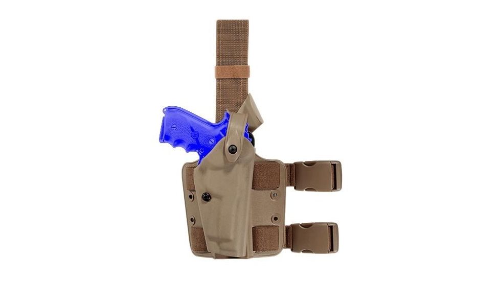 Safariland 6004 SLS Tactical Holster - Tactical Black, Right Hand 6004-733-121