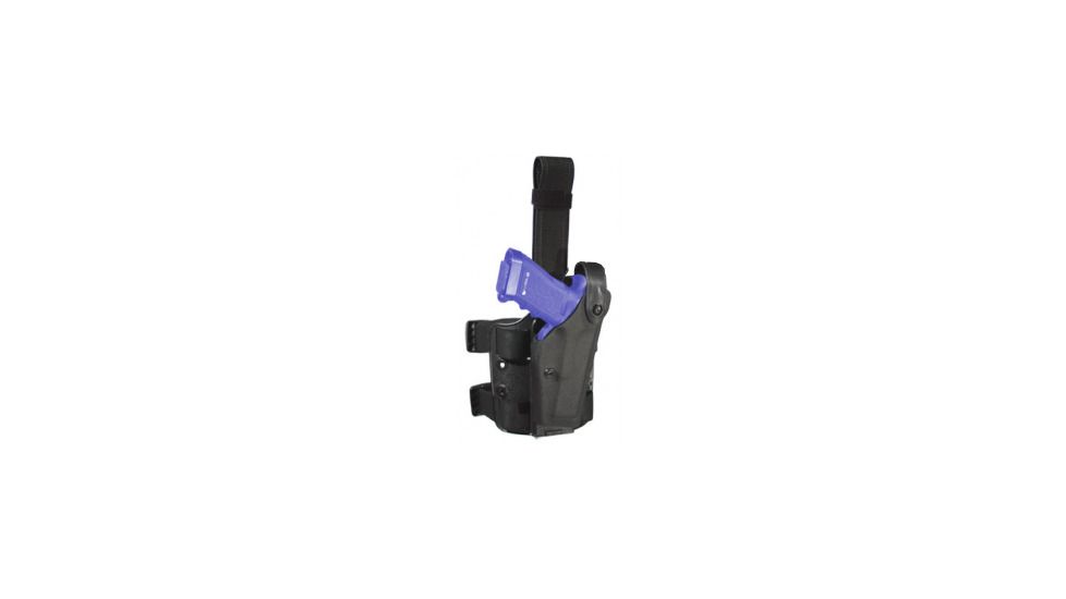 Safariland 6004 SLS Tactical Holster, Right Hand, Black, 6004-73-121-MS25