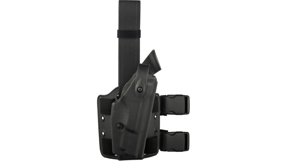 Safariland 6004 SLS Tactical Holster w/Dbl Leg Straps, FNH Five-Seven, STX Tactical, Black, Right Hand, 6004-61-121