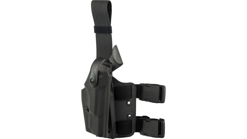 Safariland 6004 SLS Tactical Holster w/Dbl Leg Straps, FNH Five-Seven, STX Tactical, Black, Right Hand, 6004-61-121