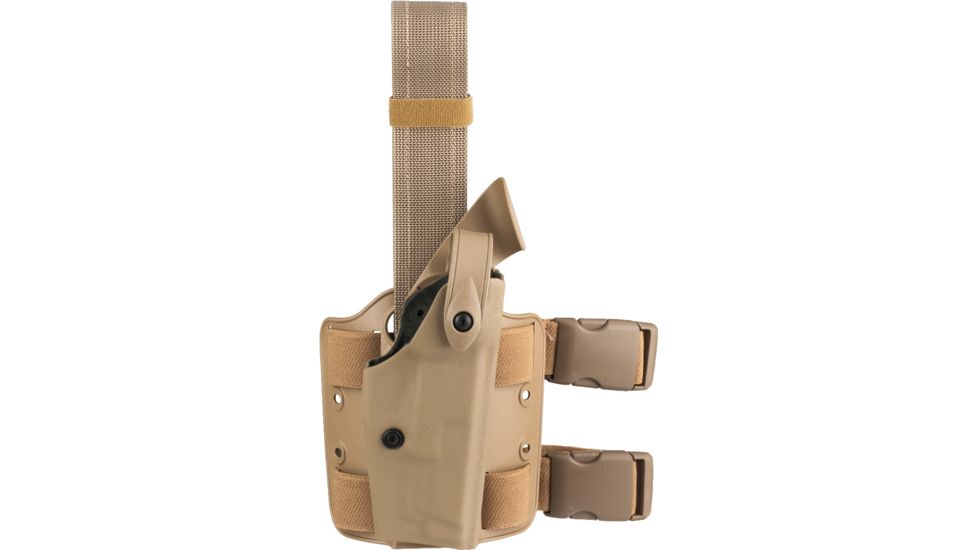 Safariland 6004 SLS Tactical Holster w/Dbl Leg Straps, S&amp;W M&amp;P 45 w/Safety, STX Flat Dark Earth, Right Hand, 6004-519-551