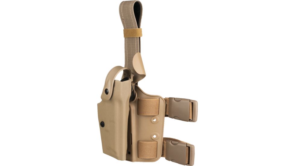 Safariland 6004 SLS Tactical Holster w/Dbl Leg Straps, S&amp;W M&amp;P 45 w/Safety, STX Flat Dark Earth, Right Hand, 6004-519-551