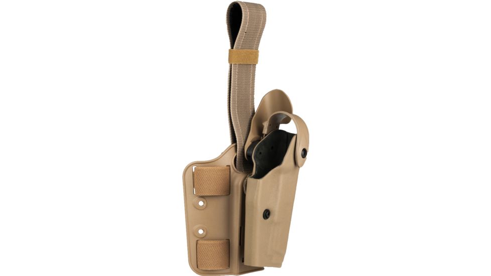 Safariland 6004 SLS Tactical Holster w/Dbl Leg Straps, S&amp;W M&amp;P 45 w/Safety, STX Flat Dark Earth, Right Hand, 6004-519-551