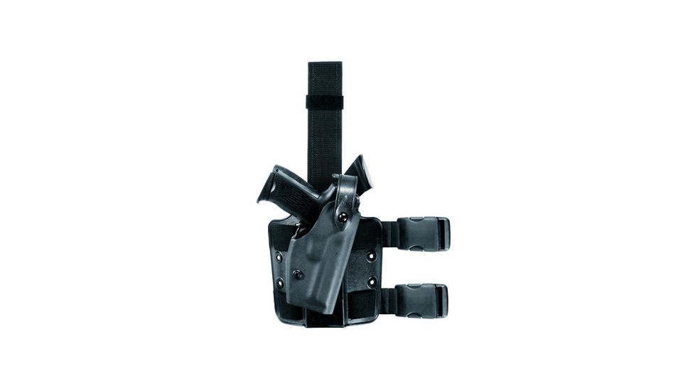 Safariland 6004 SLS Tactical Holster w/Dbl Leg Straps, S&amp;W M&amp;P 9mm, .40 4.25in., OD Green, Right Hand, 6004-219-561