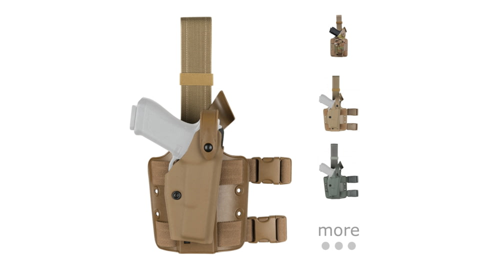Safariland 6004 Tac Holster W/ DBL Leg Straps for Beretta, Coyote Brown, Coyote Tan, Flat Dark Earth, Foliage Green, Multi Cam, OD Green