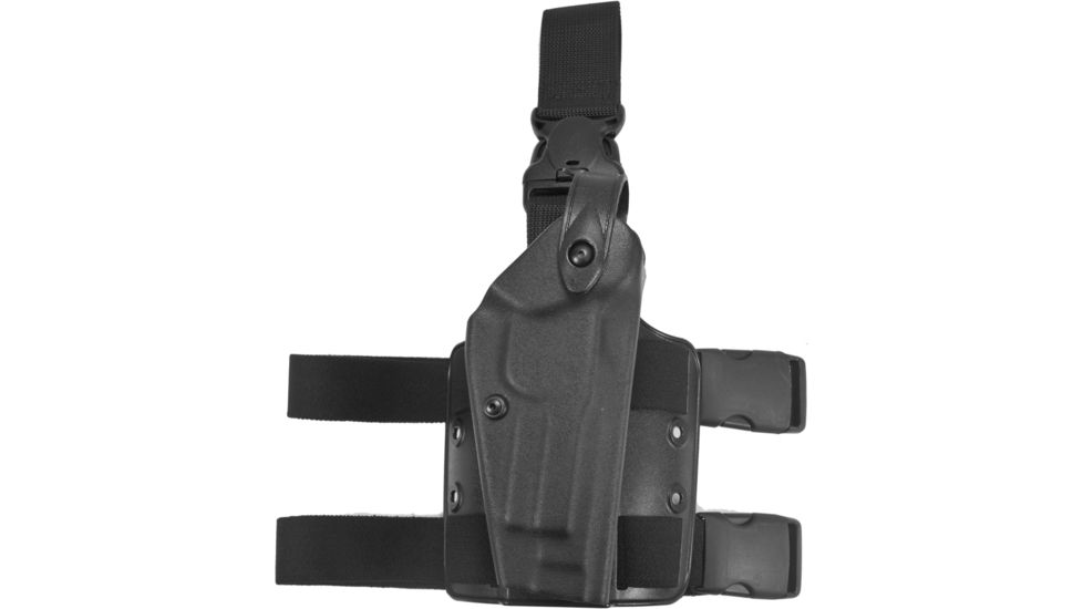 Safariland 6005 SLS Tactical w/ Quick Release Leg Harness Holster, Beretta 92FC, Right Hand, Black, 6005-73-121-S