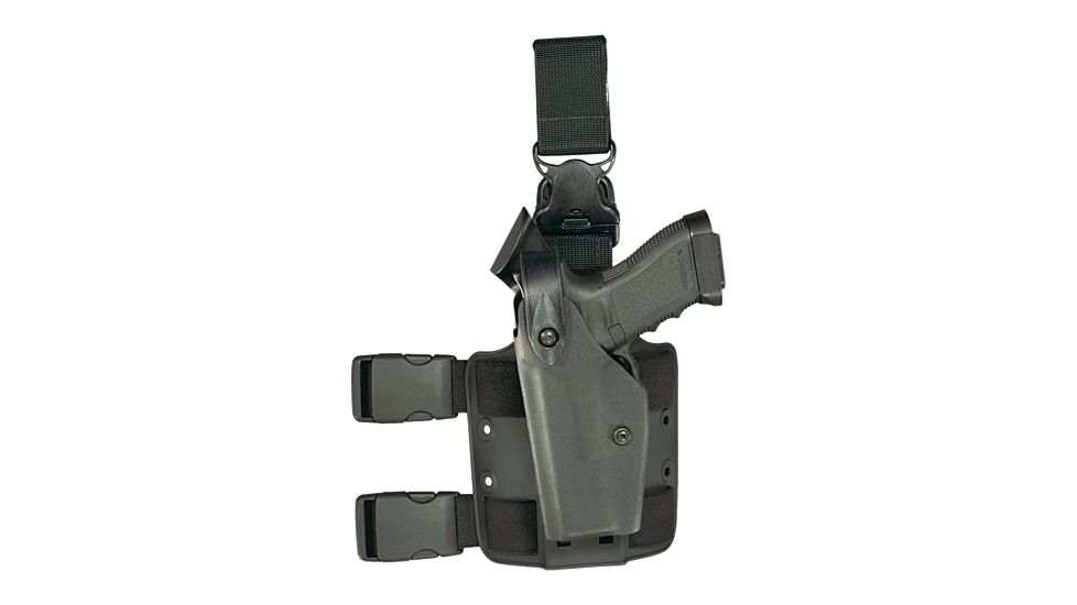 Safariland SLS Tactical Holster, SIG Sauer P229R DAK, Left Hand, STX Tactical, Black, 6005-1740-122