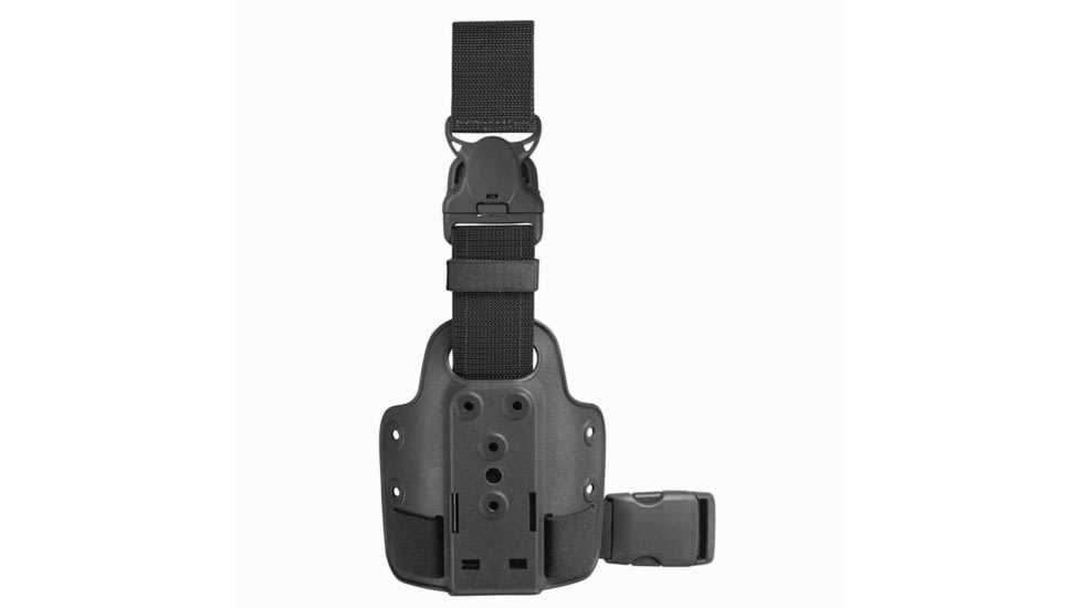 Safariland Model 6004 Single Strap Leg Shroud Holster, Black, 6005-10-2-MS18