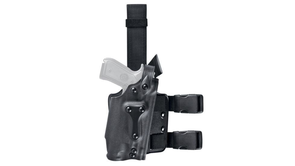 Safariland 6034 SLS Military Tactical Holster, Sig Sauer P220, P226 w/ITI Mount ITI M3X/M6X 4.41in., STX Tactical, Black, Right Hand, 6034-7712-131