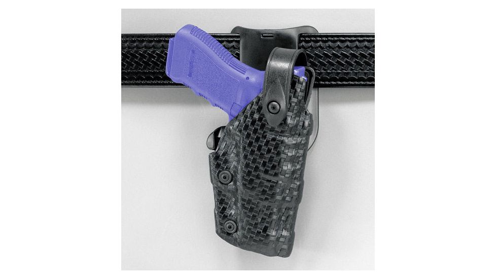 Safariland Raptor Level IV, Low-Ride UBL - Plain Black, Left 6075-770-62