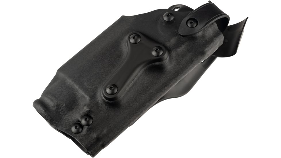 Safariland 6230 SLS Mid-Ride Military Holster, Beretta 92F/M9 Rails or No Rails w/ITI Mount For Most Lights or Laser Combo, STX Tactical, Black, Right Hand, 6230-7312-131