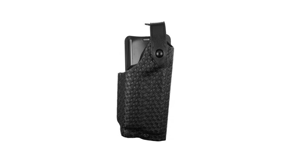 Safariland 6280 Level II Retention Mid-Ride Holster, SIG Sauer P226R/SIG Sauer P220R, Right Hand, Basketweave, Black, 6280-77421-481-S