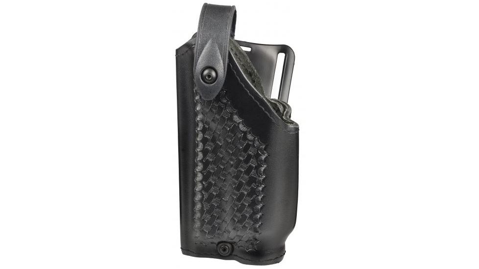 Safariland 6280 Level II Retention, Mid-Ride Holster - Basket Black, Left Hand, Sentry Protection 6280-74-82-S