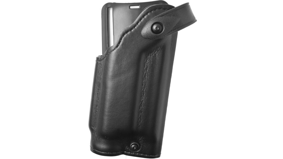 Safariland 6280 Level II Retention, Mid-Ride Holster - Plain Black, Right Hand 6280-21921-61
