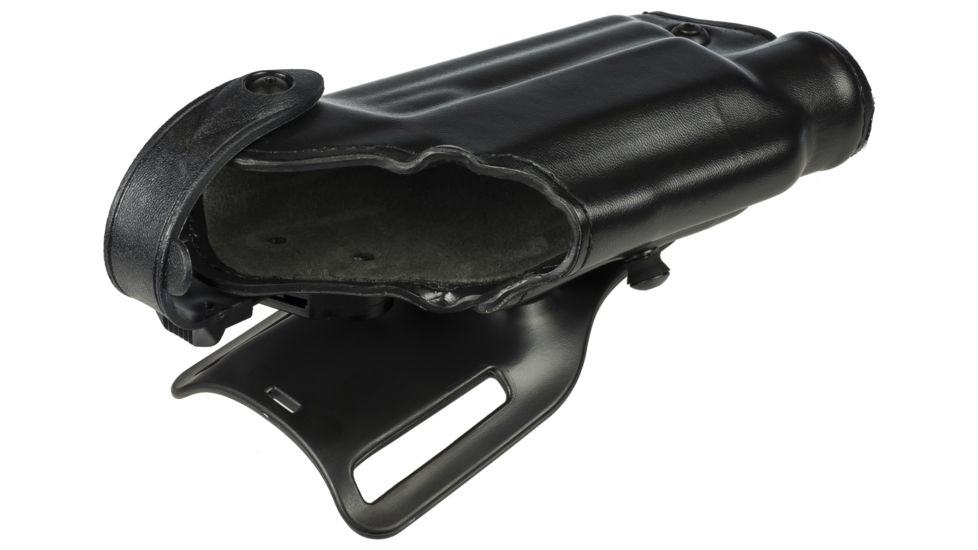 Safariland 6280 Level II Retention, Mid-Ride Holster - Plain Black, Right Hand 6280-27821-61