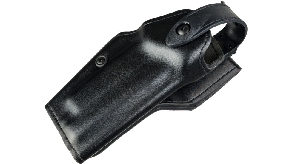 Safariland 6280 Level II Retention, Mid-Ride Holster - Plain Black, Right Hand, Old BL Style 6280-140-61OBL