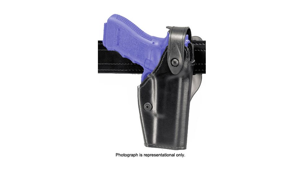 Safariland 6280 Level II Retention, Mid-Ride Holster - STX Tactical Black, Left Hand 6280-261-132