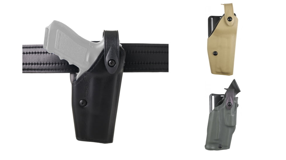 Safariland 6280 SLS FN Hertal 5-7 Mid-Ride, LVL2 Retention Holster, Black, Flat Dark Earth, OD Green