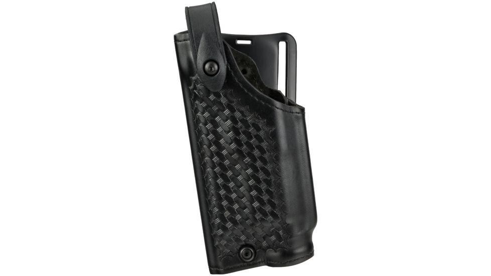 Safariland 6280 SLS Level II Retention Mid-Ride Duty Holster, S&amp;W M&amp;P 45, TLR-2, Left, Basketweave, Black, 6280-51921-82