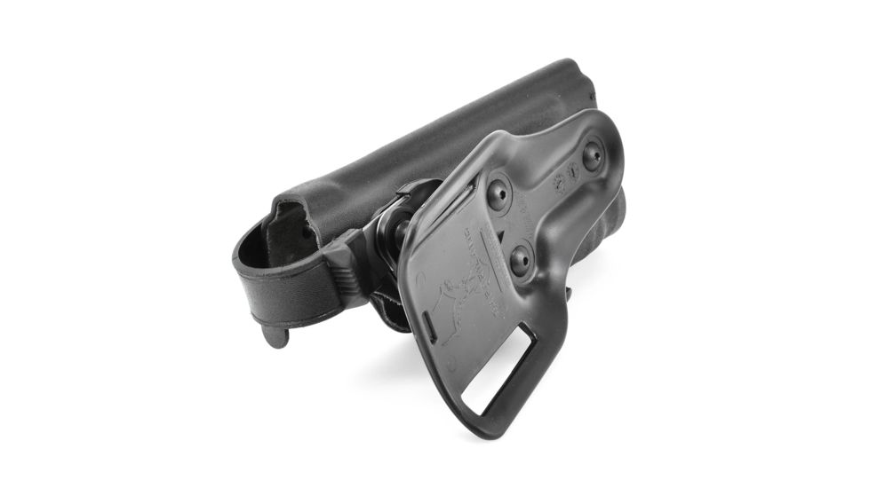 Safariland 6280 SLS Mid-Ride Level-II Retention, Sig Sauer P229R DASA w/Spurred Hammer w/SF X200/X300, STX Tactical, Black, Left Hand, 6280-7440-132