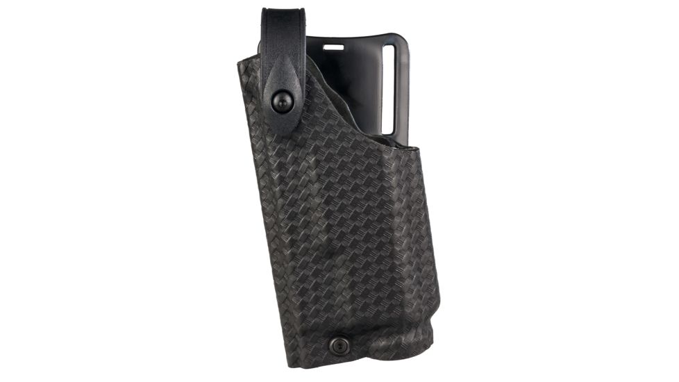 Safariland 6280 SLS Mid-Ride Level-II Retention, Springfield Armory XD 9mm, .40, .45 w/ITI M3/M6, TLR-1/TLR-2, SF X200/X300, Las-Tac2 4.0in., STX Black Basket Weave, Left Hand, 6280-14821-482