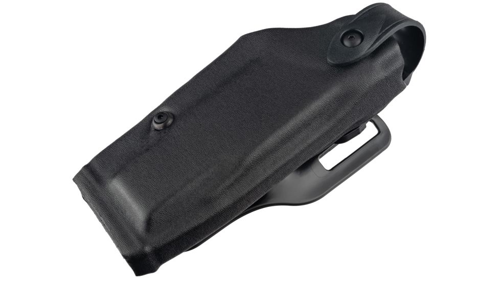 Safariland 6280 SLS Mid-Ride Level-II Retention, Taser, STX Tactical, Black, Right Hand, 2.0in Belt Loop, 6280-63-131-2