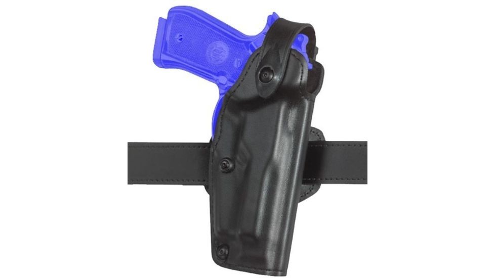 Safariland 6281 Belt Holster, Self-Locking System - STX TAC Black, Left Hand 6281-84-132