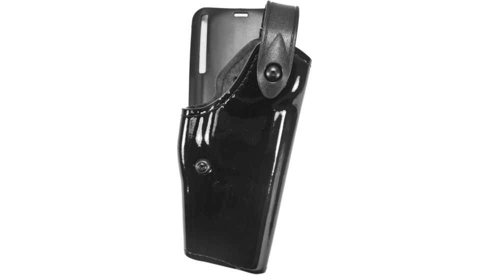 Safariland 6286 SLS Low Ride Level II Retention Duty Holster w/ Basketweave &amp; Hi Gloss Finish, Springfield Armory XD 5in .45 ACP, Right Hand, STX Hi Gloss, Black, 6285-149-91