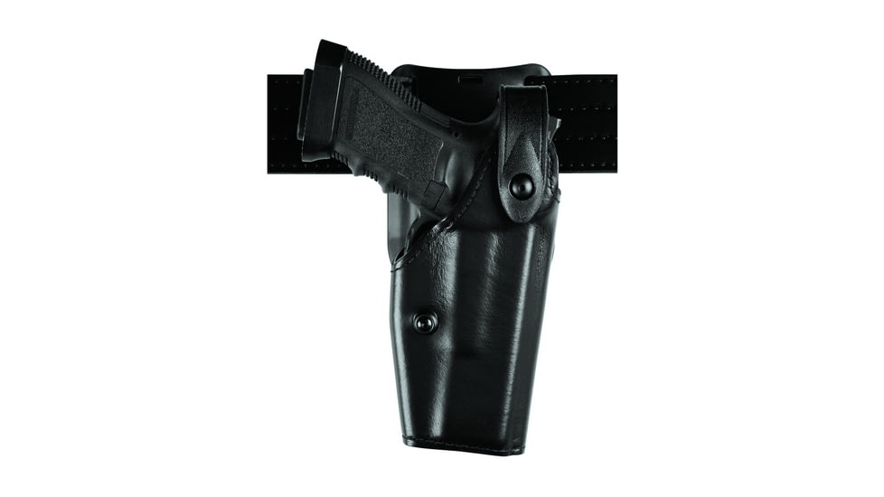Safariland 6285 Level II Retention Belt Drop Holster, SIG Sauer P226R/SIG Sauer P220R, Right Hand, Plain, Black, 6285-77421-61-H