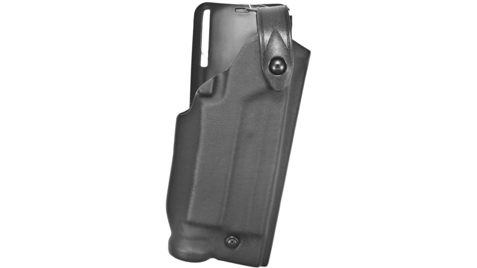 Safariland SLS Low-Ride Level-II Retention Hardshell Duty Holster w/2&amp;2.25in Universal Belt Loop, Sig Sauer P228/P229 w/ITI Mount &amp; M3/M6 3.86in, STX Tactical, Black, Right Hand, 7421-131