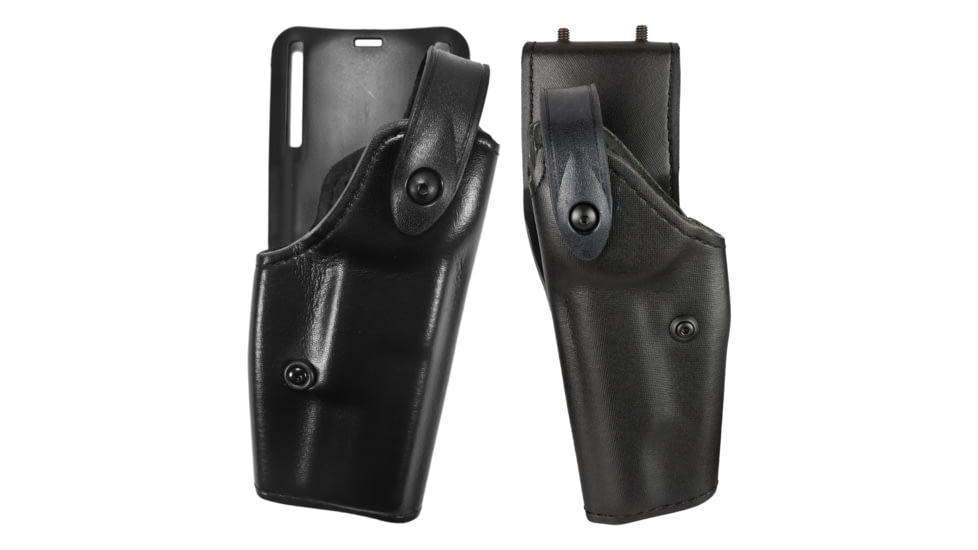 Safariland 6285 1.50" Belt Drop, Level II Retention Holster - Nylon-Look, Right Hand 6285-73-261, Black, Nylon-Look