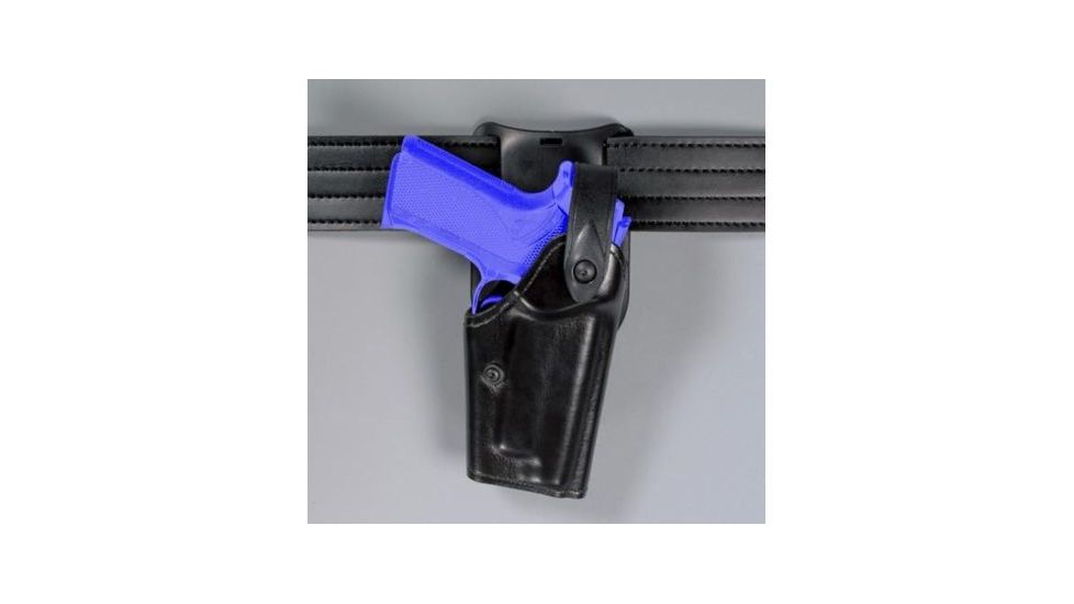 Safariland SLS Low-Ride 1.5ft Drop, Level-II Retention, H&amp;K P2000 DOA Bobbed Hammer w/B&amp;T Adapter&amp;Glt10 Only/Gtl2122/Gtl5152 Light Laser Combo 3.5in, Hi-Gloss Black, Left Hand, 9710-92