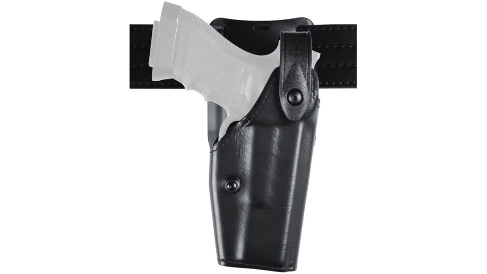 Safariland 6285 Level II Retention Belt Drop Holster, Right Hand, Black, 6285-77-61OBL