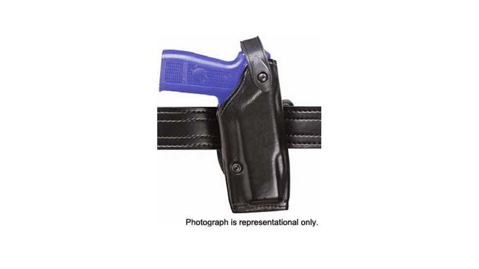 Safariland Concealment SLS Belt Holster, Right Hand, STX Tactical Black 1.5in. Belt Slots w/Cut Outs for 1.75in., 2in. and 2.25in. Belt Slops with 1in. Drop 6287-290-131-DM