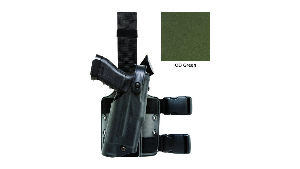 Safariland 6304 ALS/SLS Tactical Holster, Springfield Armory 4in.Bbl Xd 9mm W/TLR-1, M3 Surefire X200 / X300, STX Tactical, Black, RH 6304-462-131