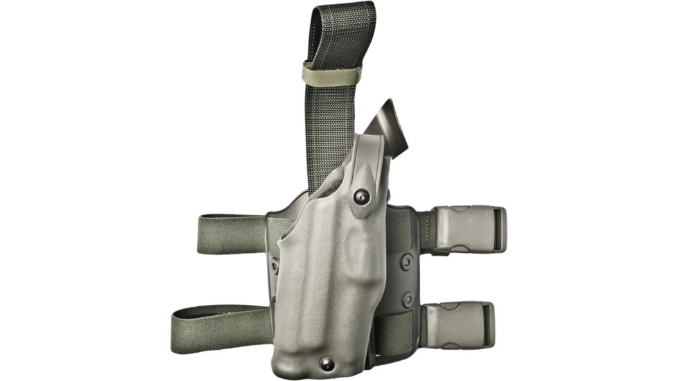 Safariland 6304 ALS Tactical Holster - OD Green, Right Hand 6304-4192-561
