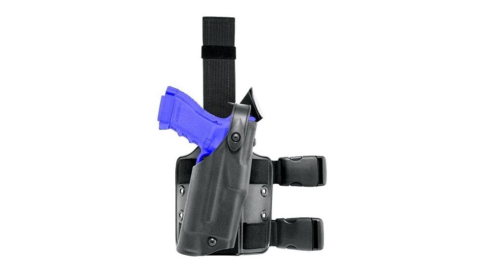 Safariland 6304 ALS Tactical Holster, STX TAC Black, Left Hand - Sig LAS-TAC 2 w/Rails