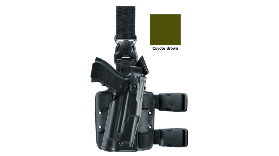 Safariland 6305 ALS/SLS Tactical Holster w/QR, Colt Government, Coyote Brown, RH 6305-53-761