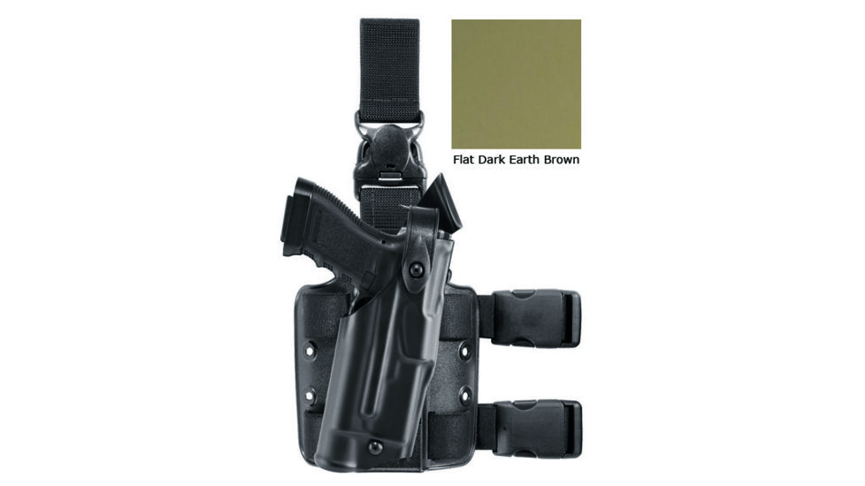 Safariland 6305 ALS/SLS Tactical Holster w/QR, Sig P250 Full SZE, STX Flat Dark Earth, RH 6305-450-551