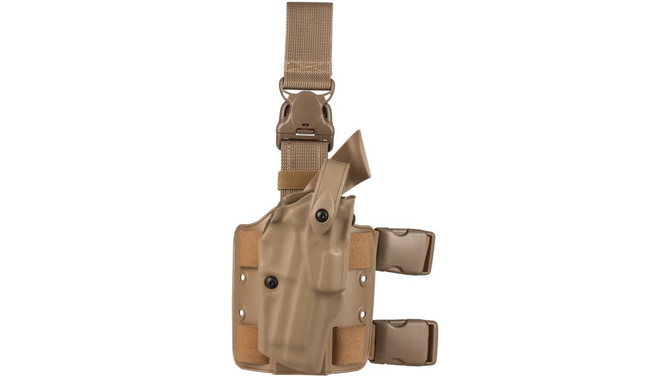 Safariland 6305 ALS/SLS Tactical Holster w/Quick Release, Beretta 92, STX Flat Dark Earth, Right Hand, 6305-73-551