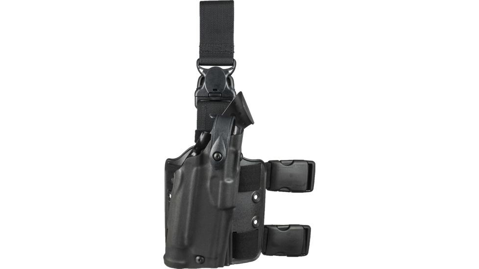 Safariland 6305 ALS/SLS Tactical Holster w/Quick Release,SW MP 9L 5in w/Thumb Safety,STX Tactical,Black,Right Hand 6305-820-131