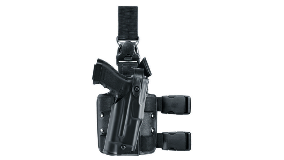 Safariland 6305 ALS/SLS Tactical Holster w/QR, Sig P250 Full SZE, STX Tactical, Black, RH 6305-450-131