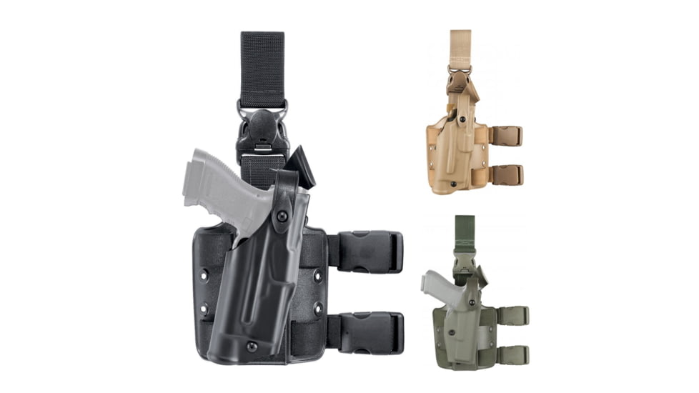 Safariland 6305 Als Tactical Gear System Holster, Black, Coyote Brown, Flat Dark Earth, Foliage Green, OD Green