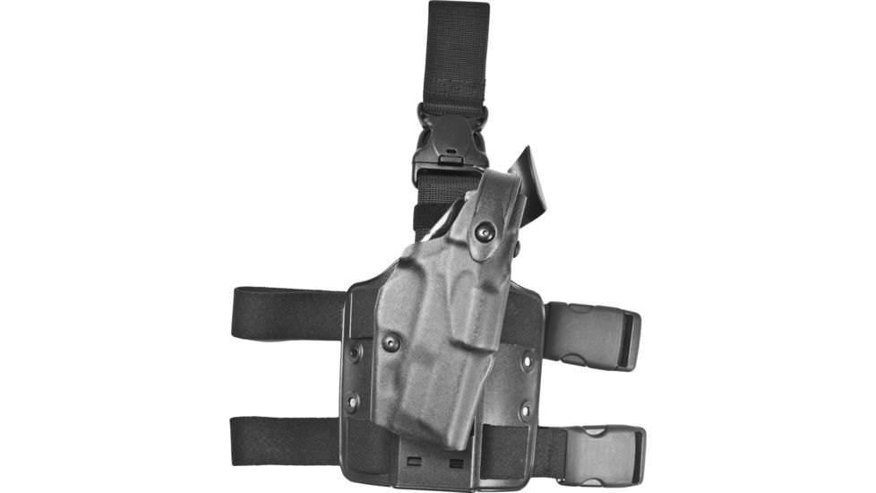Safariland 6305 ALS Tactical Holster w/ Quick Release Leg Harness - STX Tactical Blk, RH 6305-619-131