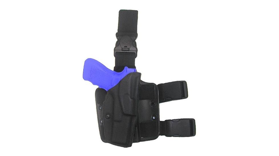 Safariland 6355 ALS Tactical Thigh Holster - STX FDE Brown, Right Hand 6355-483-551
