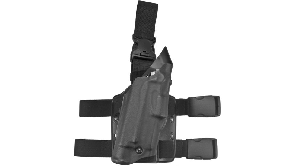 Safariland 6355 ALS Tactical Thigh Holster, STX Tactical Black, Right Hand, S&amp;W M&amp;P 9mm