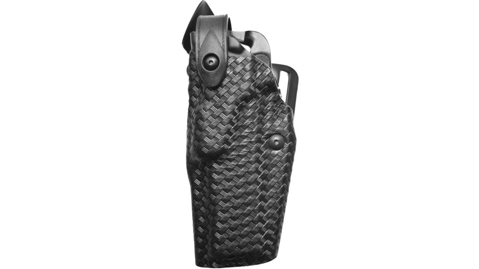Safariland 6360 ALS/SLS Mid-Ride LVL III  Holster, Springfield Armory 1911, Left, Basketweave, Black, 6360-56-82